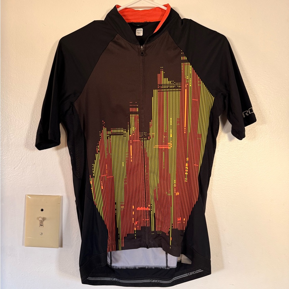 Giro Black and Red Cycling Jersey